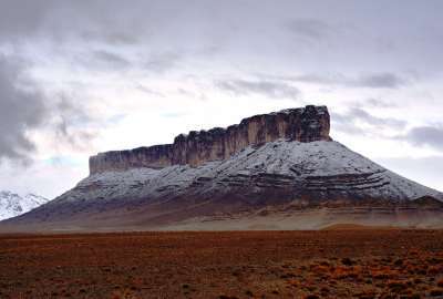 Mesa In The Sulaiman Range Pakistan